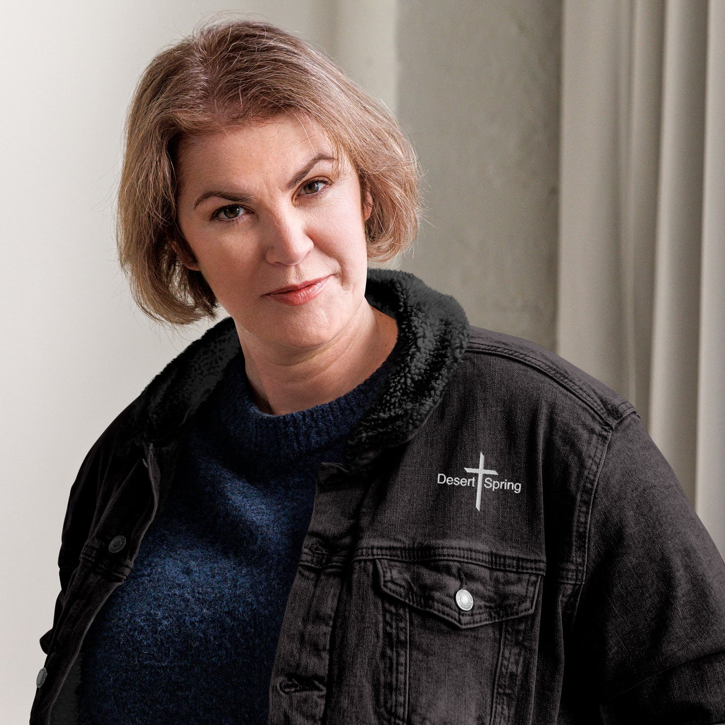 Unisex denim DSUMC sherpa jacket