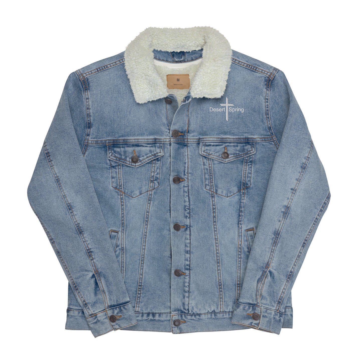 Unisex denim DSUMC sherpa jacket