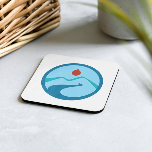 Desert Spring Cork-back coaster