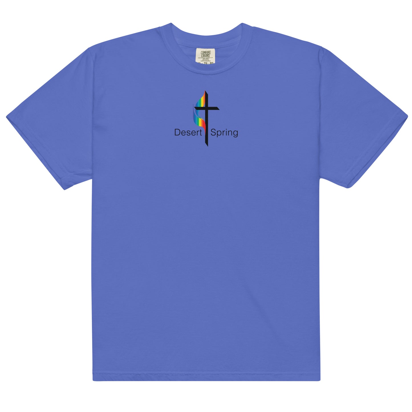 Men’s Pride Cross heavyweight t-shirt