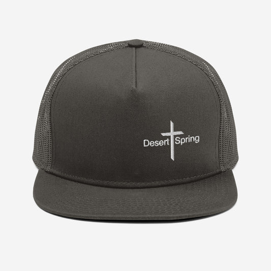 Desert Spring Cross Mesh Back Snapback