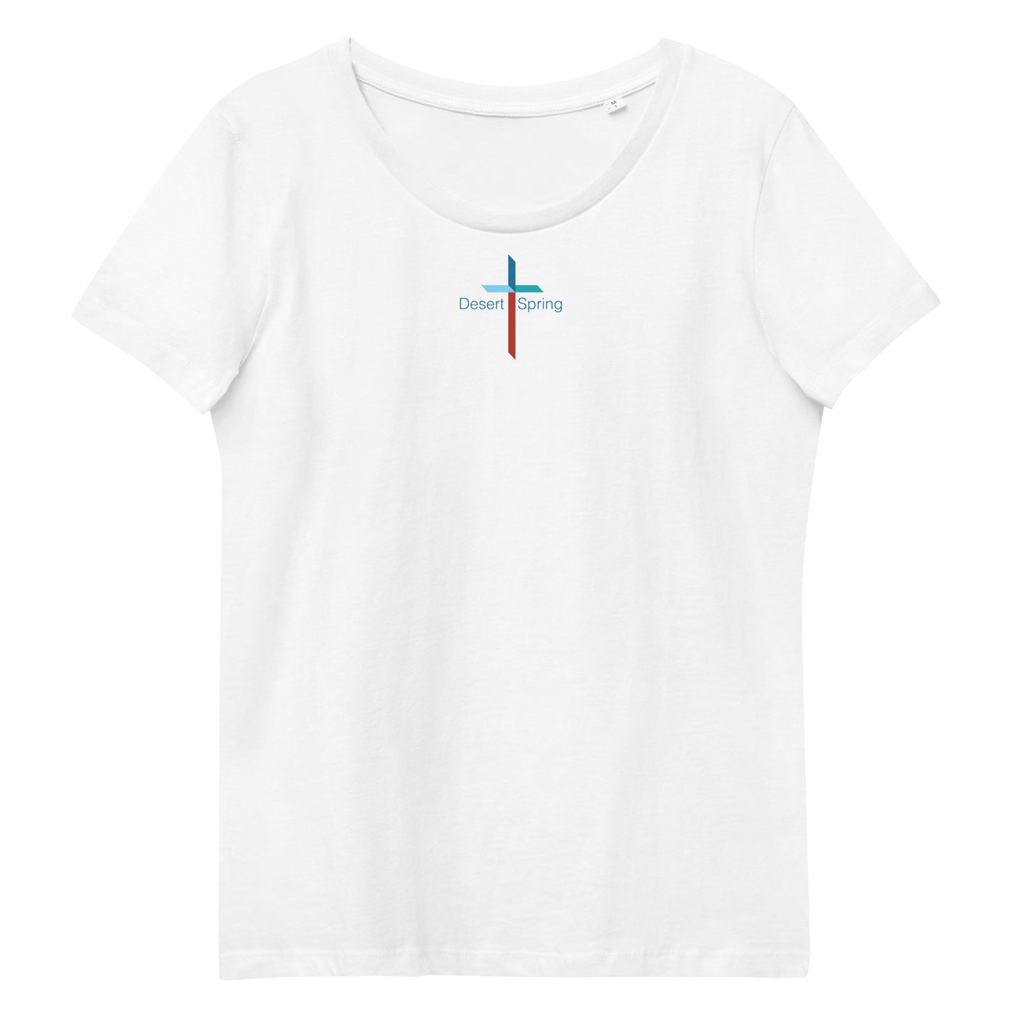 Women's "Meredith" Cross fitted eco tee