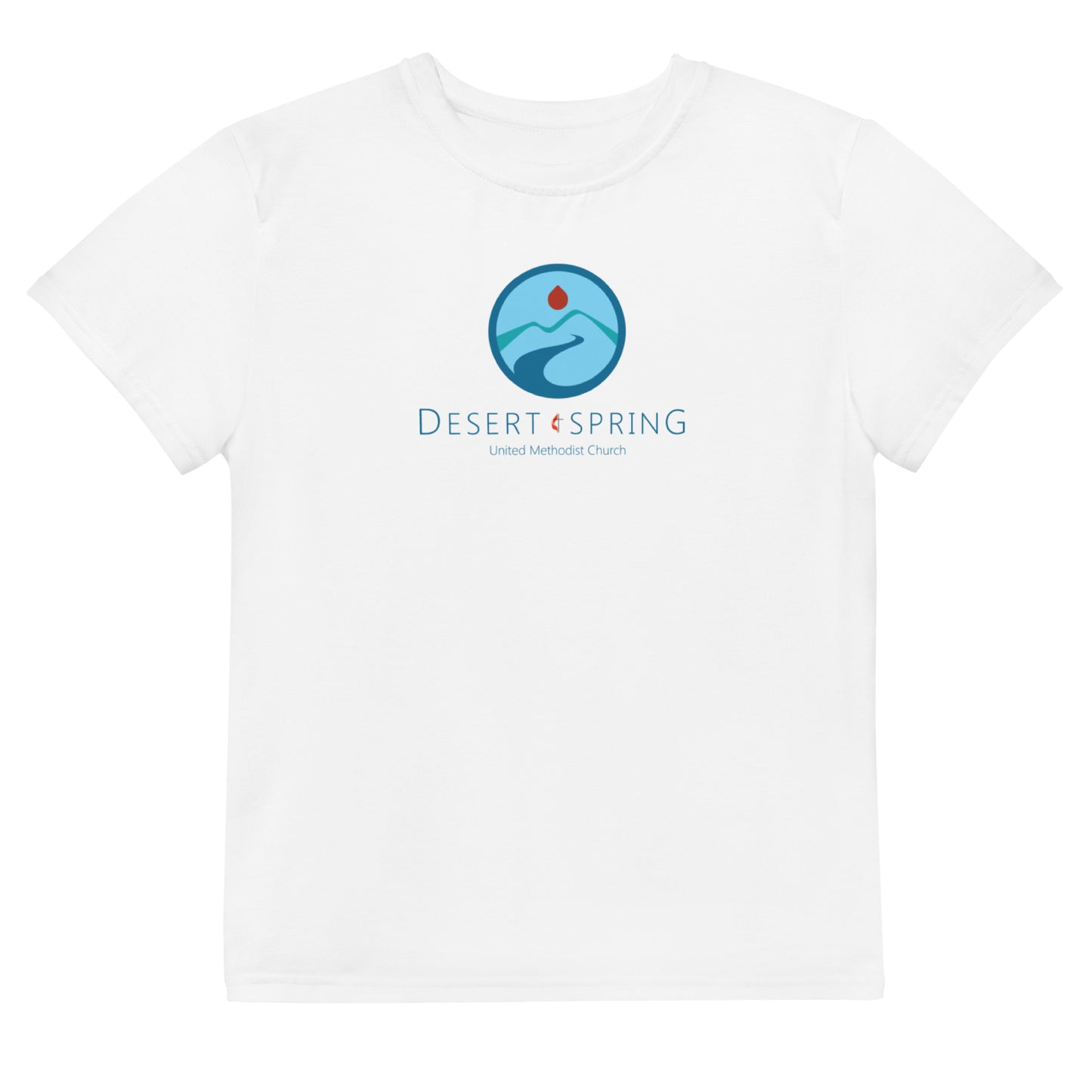 Desert Spring Logo Youth crew neck t-shirt
