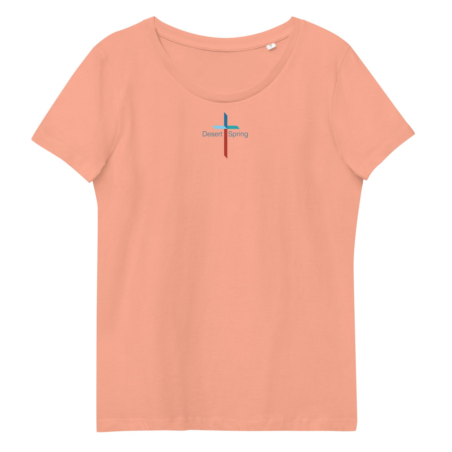 Women's "Meredith" Cross fitted eco tee